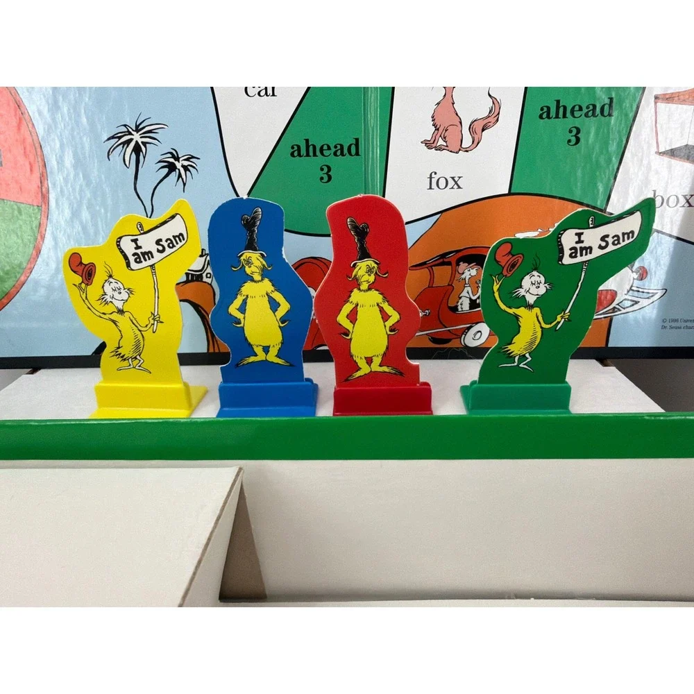 Dr Seuss Green Eggs and Ham Board Game University Games Vintage 1996 Complete